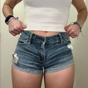 Abercrombie Jean Shorts